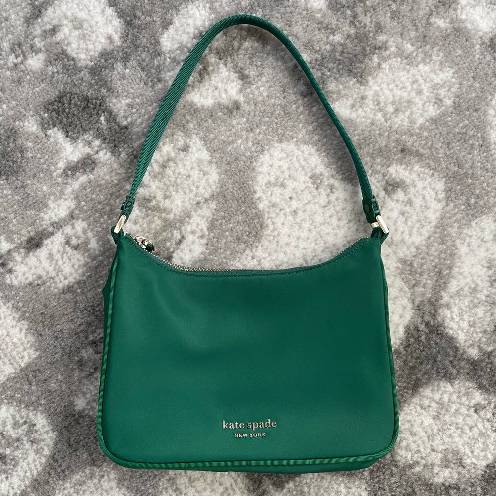 Kate Spade - Green Nylon Shoulder Bag